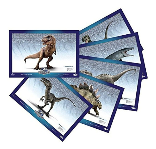 World Dinosaurios Impresión Litográficas Sets