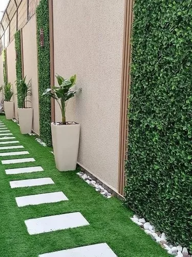 Celosía de PVC con follaje sintético Flexigreen - 2m x 1m Nortene