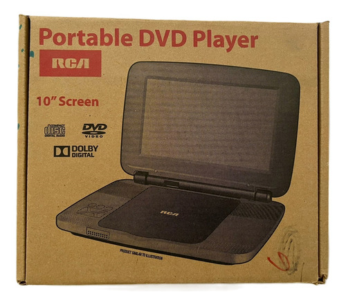 Reproductor Dvd Portable Rca 10  Screen Modelo Drc96100