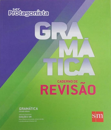 Livro Ser Protagonista - Gramatica Caderno De Revisao