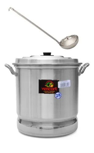 Olla Para Pozole 15 Litros Incluye Cucharon Cuotas sin inter s