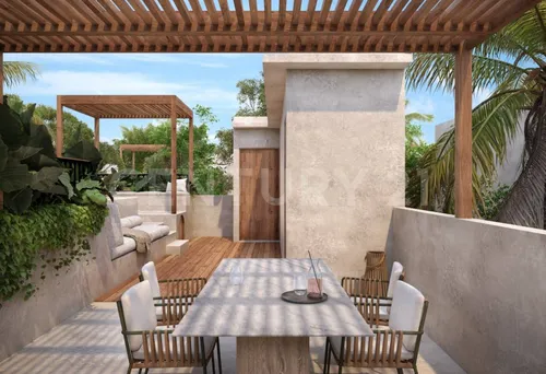 Hermosa Villa 3 Rec En Venta En Lujoso Desarrollo En Tulum Región 8 Shanti P3991