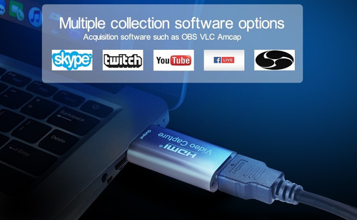 Imagen 7 de 8 de Capturadora Video Hdmi 4k 1080p 60hz New 3.0 Usb Para Juego