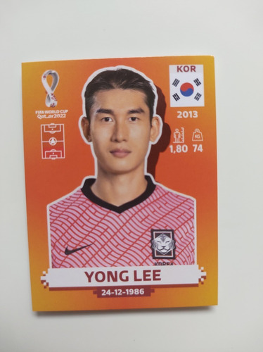 Figuritas Qatar 2022 - Yong Lee - Korea 9