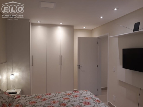 Imagem 7 de 24 de Um Lindo Apartamento De 65m² ; Torre Única, Apenas 84 Apartamentos ; Localizado Em Salto/sp. 2 Dormitórios Sendo 1 C/suíte, Móveis Planejados Nos Quar - Ap01681 - 34086353