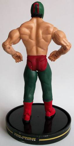 Mil Máscaras Variante Tiburón Figura Custom En Escala 1:12 (Usado)