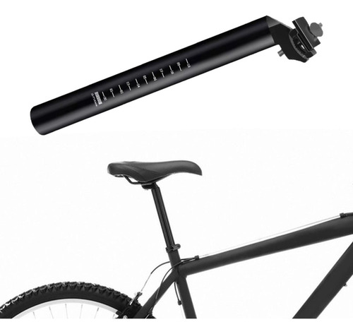 . Tubo Sillín Bicicleta Ajustable Y 30,4 Mm X 300 Mm