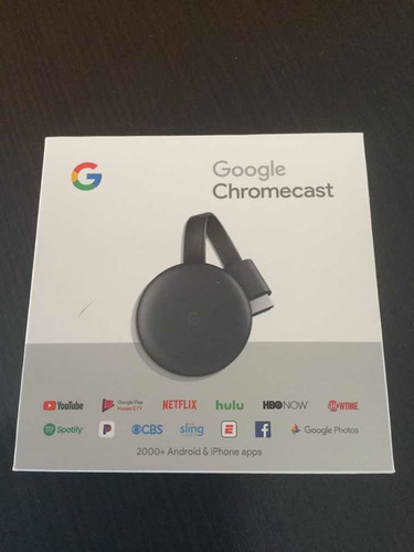 Google Chromecast 3 Smart Tv Hdmi Usb Nuevo Modelo