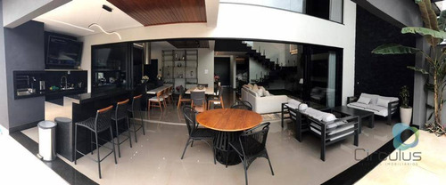 Casa Com 3 Suítes À Venda, 336 M² Por R$ 1.380.000 - Portal Da Mata - Ribeirão Preto/sp - Ca1932