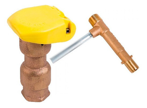 Imagen 1 de 3 de Válvula Y Llave De Acople Rápido 3rc 3/4 Rain Bird