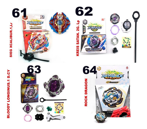 Beyblade Set De 11 Pz (Usado)