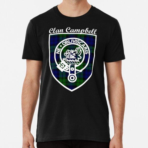 Remera Campbell Apellido Apellido Scottish Clan Algodon Prem