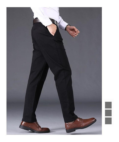 Traje De Viaje De Talla Grande Para Hombre Con Frente Plano