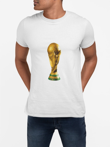 Polera Fifa World Cup Mundial De Futbol  Estampada Algodon