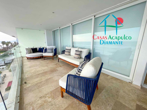 Cad Ikaroa Ph 6. Penthouse De Playa Con Terraza, Alberca, Jacuzzi Privados Y Vista Frontal Al Mar