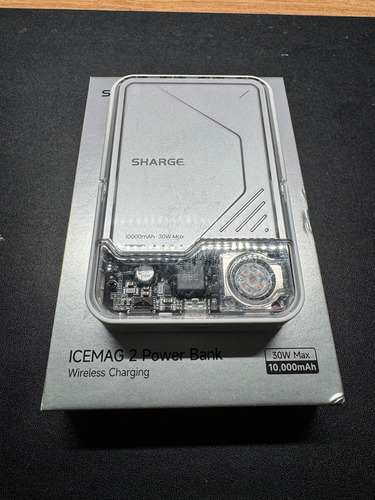 Powerbank Sharge Icemag 2 Magsafe Qi2 10,000mah Led Rgb (Usado)
