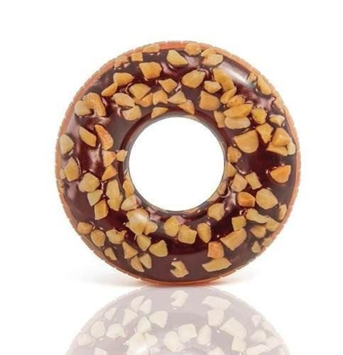 Flotador Intex Nutty Chocolate Donut Tube 56262