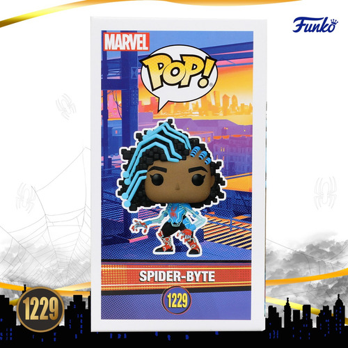 Funko Pop Spider Byte #1229 Spider Man Across Spider Verse