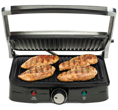 Hamilton Beach Indoor Grill Con Panini Press, Modelo# 25