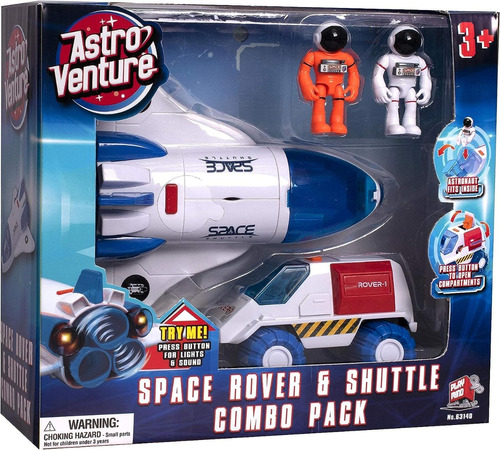 Astronauta Astro Venture Playset Rover Espacial Y Nave