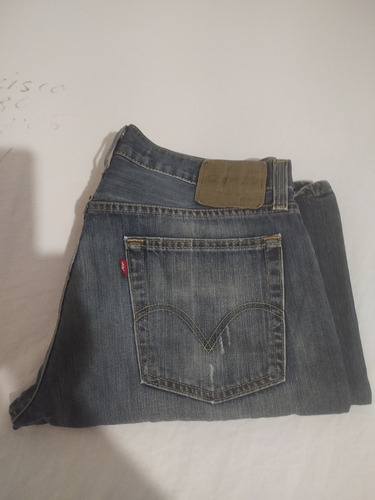 Pantalón Levis 527 Acampanado 36 X 30 Azul Petróleo 