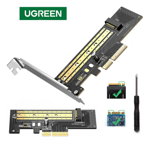 Tarjeta Expansión Pcie 3.0 X 4 Soporta 4tb Disco Solido Nvme