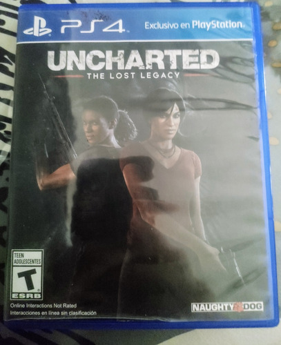 Uncharted: The Lost Legacy Ps4