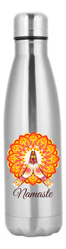Botella Térmica De Acero Personalizada Namaste Yoga Om