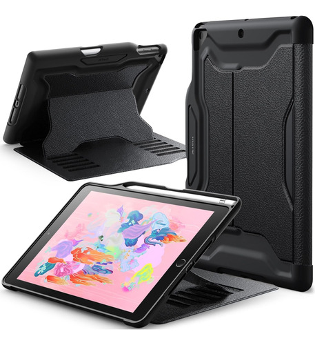 Funda Jetech iPad 9,7 Pulgadas (modelo 2018/2017, Sexta /