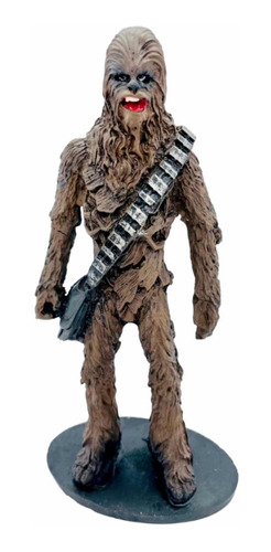 Boneco Chewbacca Star Wars Estatueta Em Resina