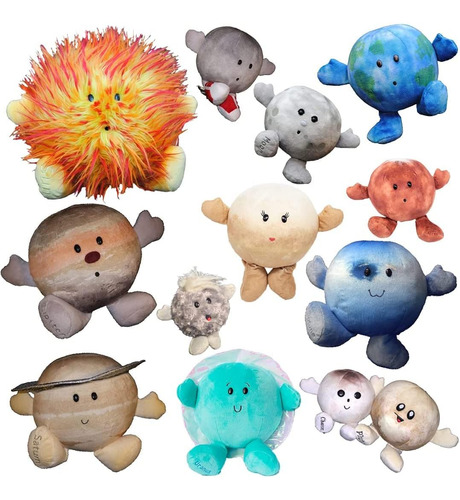 Celestial Buddies Juego De 12 Piezas De Sistema Solar