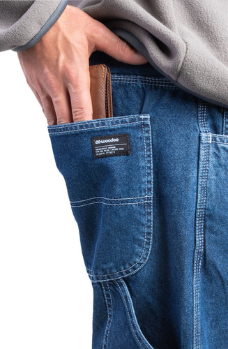 Imagen 4 de 5 de Pantalon Woodoo German`s Carpintero - Azul
