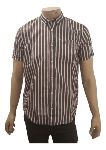 Camisa Legacy Original Local Rayada C/bolsillo 6736