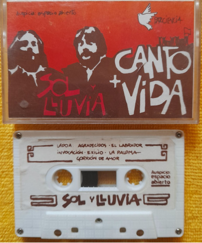 Casette Sol Y Lluvia Canto + Vida Original De Época