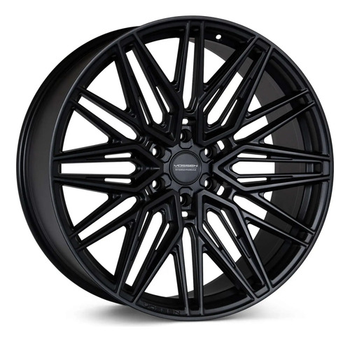 Rines Vossen Hf6-5 20x10 6/139.7 Satin Black Forjados