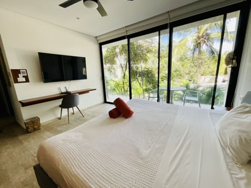 Estudio En Venta Tulum Con Terraza Privada ¡condominio Panoramic!