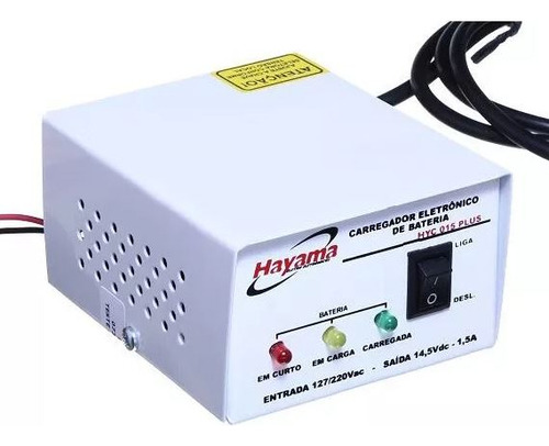 Carregador Para Balança Suspensa Digi-tron 13,8v Hayama