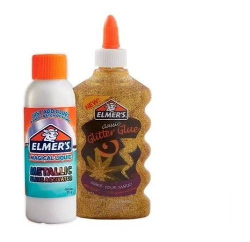 Kit Slime Elmer's Gemas Misteriosas Juguete Plastilina