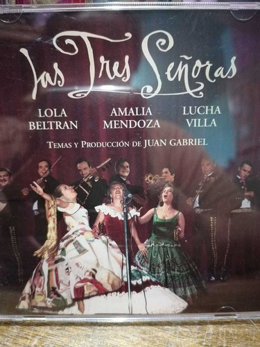 Cd Las Tres Señoras Lucha Villa Lola Beltrán Amalia Mendoza