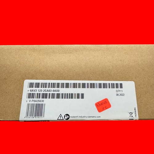 6av2123-2ga03-0ax0 Siemens Simatic Ktp700 Basic Mpi/dp