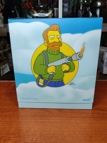 Figura Super7 Hank Scorpio Los Simpsons Ultimates Sin Abrir (Usado)