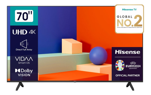 Tv Hisense 70  70a6k 4k Uhd Smart Vidaa