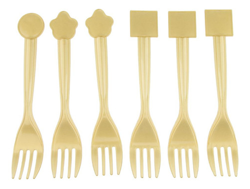 4x 6pcs Cucharas De Plástico Desechable Accesorio De De