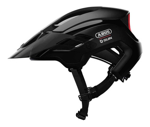 Capacete Abus Montrailer Com Intelli Quin Preto Fosco Ciclis