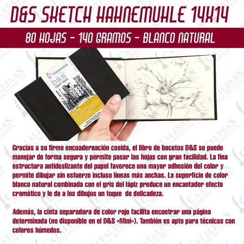 Draft & Sketch Hahnemuhle D & S 140gs 8225 Microcentro