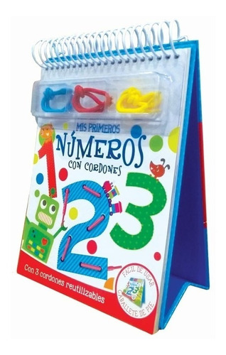 Mis Primeros Numeros - Libro + 3 Cordones - Manolito