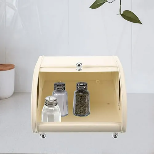 Panera De Acero Inoxidable Vintage Para Cocina