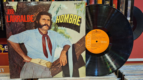 Jose Larralde Hombre Lp Vinilo Ex+