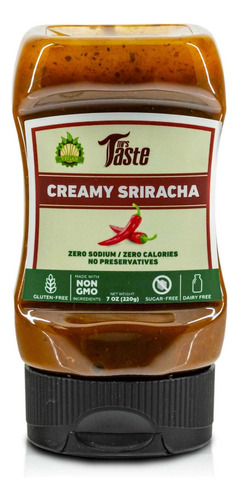 Sriracha Cremosa Sin Sodio 220 G Mrs Taste Sin Calorías