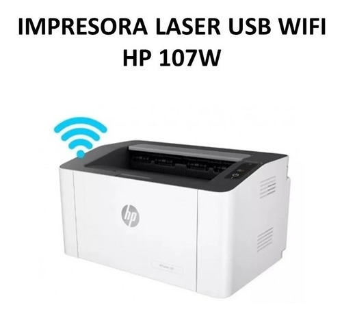 Impresora Laser Hp 107w Usb Wifi 